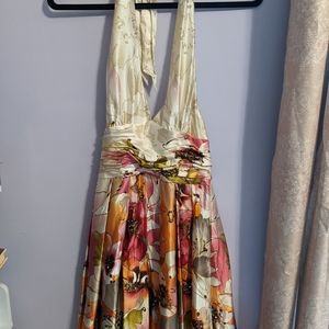 Floral cocktail dress